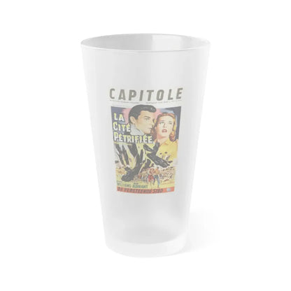 THE MONOLITH MONSTERS (BELGIAN) 1957 Movie Poster - Frosted Pint Glass 16oz 16oz Frosted - Go Mug Yourself