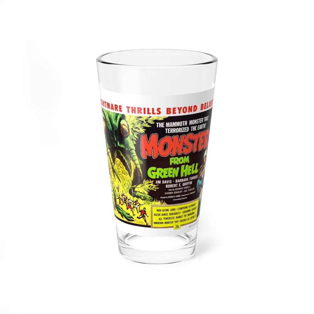 THE MONSTER FROM GREEN HELL 1957 Movie Poster - Pint Glass 16oz-16oz-Go Mug Yourself