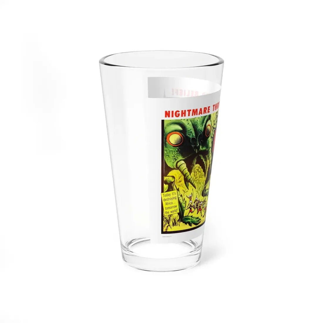 THE MONSTER FROM GREEN HELL 1957 Movie Poster - Pint Glass 16oz - Go Mug Yourself
