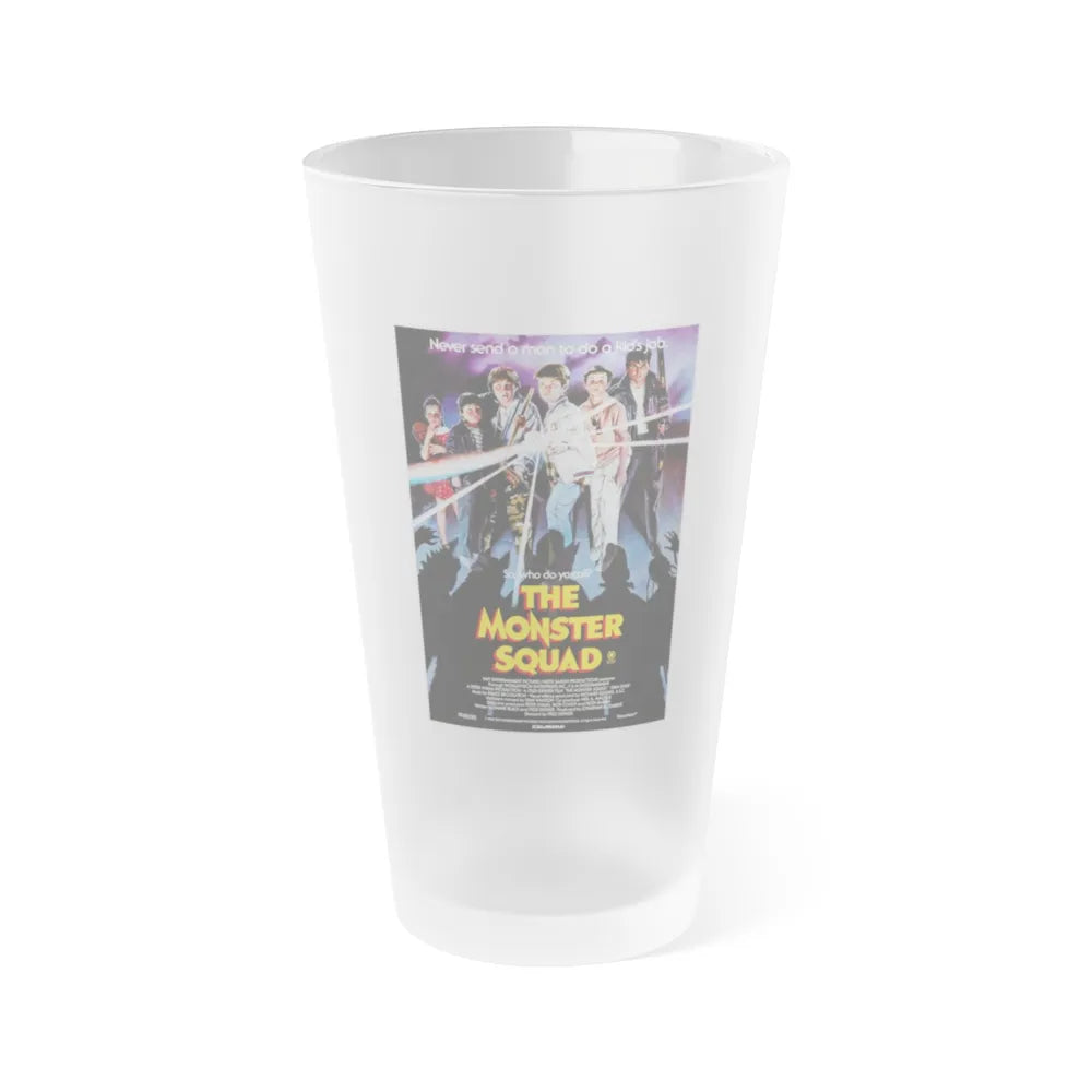 THE MONSTER SQUAD (AUSTRALIAN) 1987 Movie Poster - Frosted Pint Glass 16oz-Go Mug Yourself