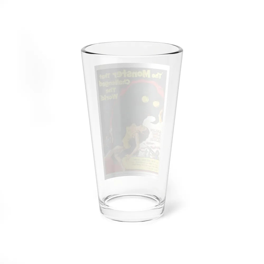 THE MONSTER THAT CHALLENGED THE WORLD 1957 Movie Poster - Pint Glass 16oz-Go Mug Yourself