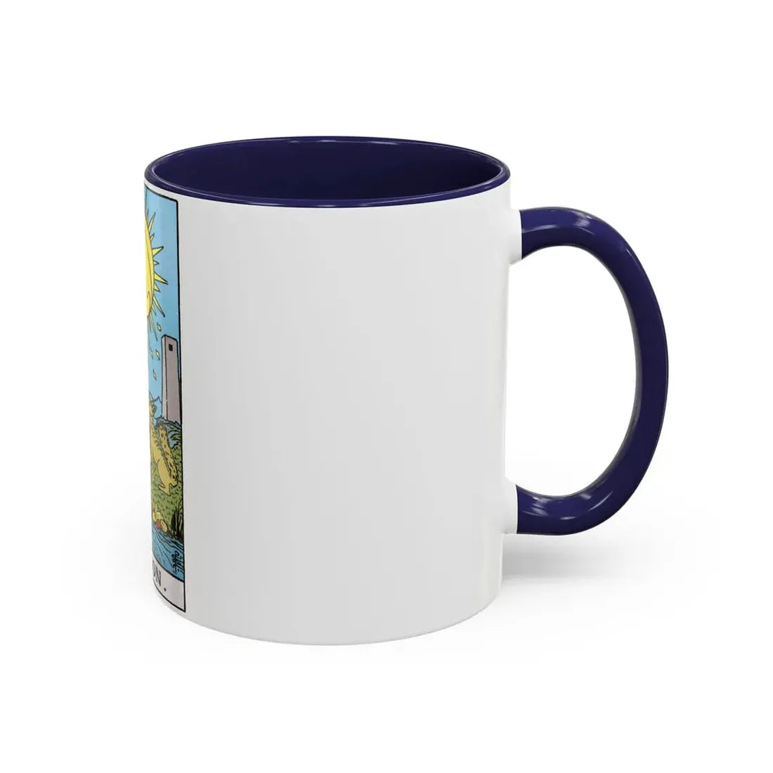 The Moon (Tarot Card) Accent Coffee Mug - Go Mug Yourself