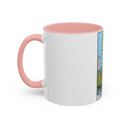 The Moon (Tarot Card) Accent Coffee Mug - Go Mug Yourself
