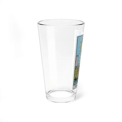 The Moon (Tarot Card) Pint Glass 16oz - Go Mug Yourself
