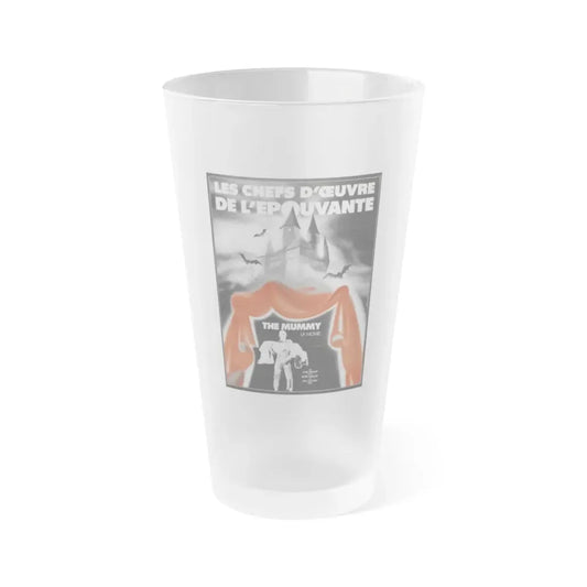 THE MUMMY 1932 Movie Poster - Frosted Pint Glass 16oz 16oz Frosted - Go Mug Yourself