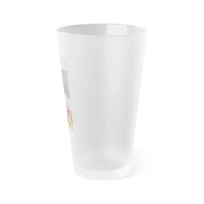 THE MUMMY (BELGIAN) 1959 Movie Poster - Frosted Pint Glass 16oz - Go Mug Yourself