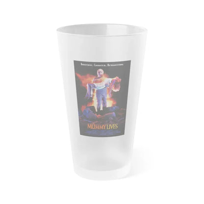 THE MUMMY LIVES 1993 Movie Poster - Frosted Pint Glass 16oz 16oz Frosted - Go Mug Yourself