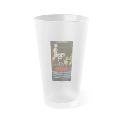 THE MUMMY'S SHROUD (ITALIAN) 1967 Movie Poster - Frosted Pint Glass 16oz Default Title - Go Mug Yourself