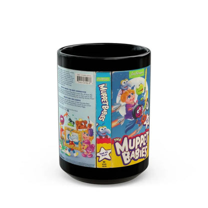 THE MUPPET BABIES TIME TO PLAY (VHS COVER) - Black Coffee Mug 15oz - Go Mug Yourself