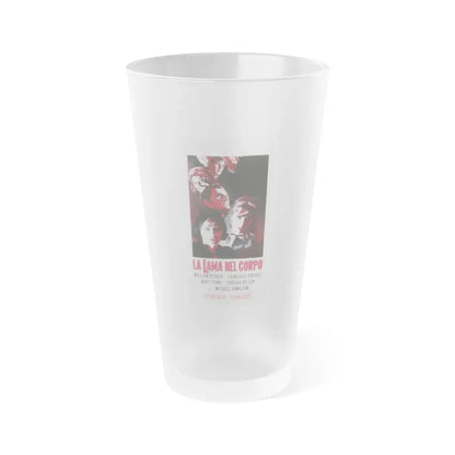 THE MURDER CLINIC 1966 Movie Poster - Frosted Pint Glass 16oz Default Title - Go Mug Yourself