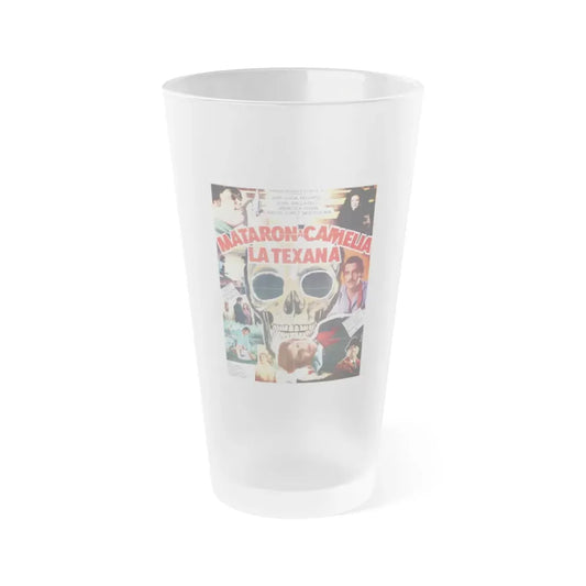 THE MURDER OF CAMELIA THE TEXANA 1978 Movie Poster - Frosted Pint Glass 16oz Default Title - Go Mug Yourself