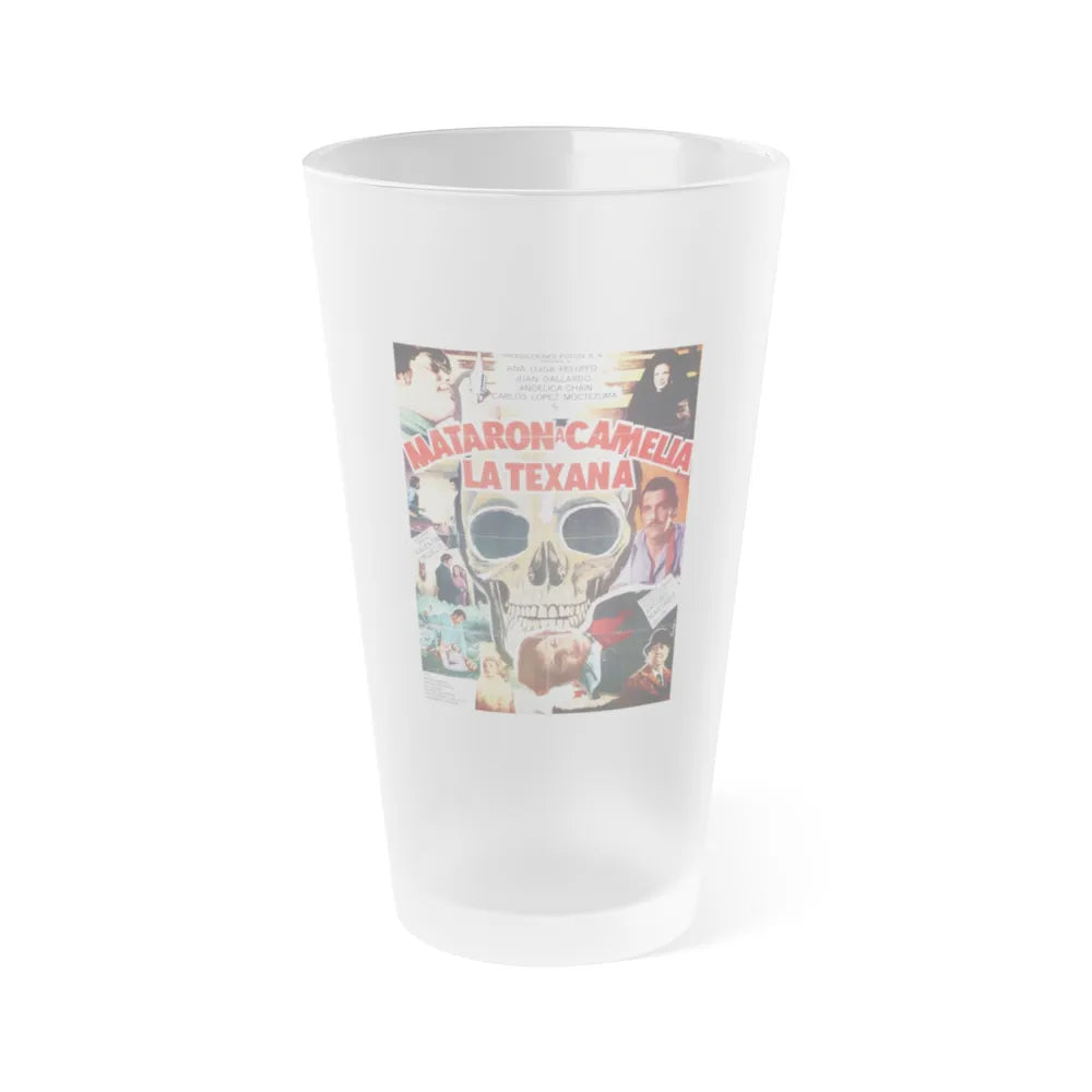 THE MURDER OF CAMELIA THE TEXANA 1978 Movie Poster - Frosted Pint Glass 16oz-Go Mug Yourself