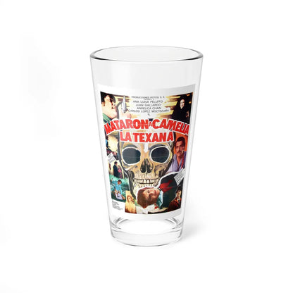 THE MURDER OF CAMELIA THE TEXANA 1978 Movie Poster - Pint Glass 16oz-16oz-Go Mug Yourself