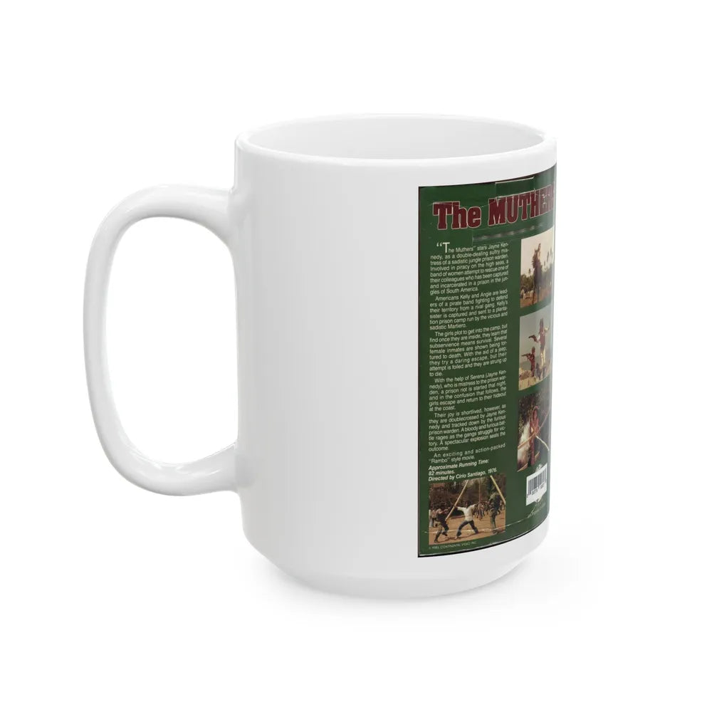 THE MUTHERS (VHS COVER) - White Coffee Mug-Go Mug Yourself