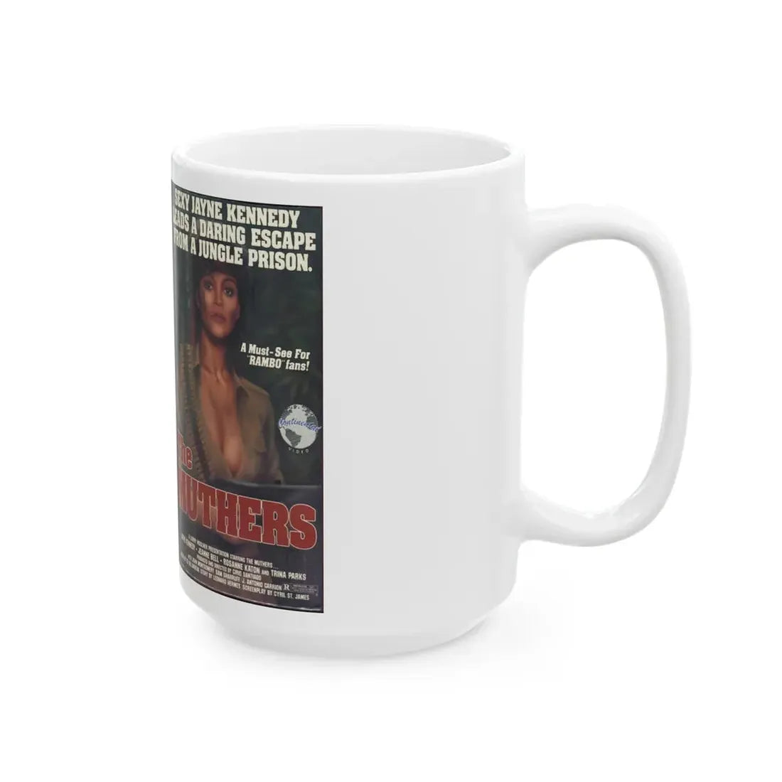 THE MUTHERS (VHS COVER) - White Coffee Mug - Go Mug Yourself