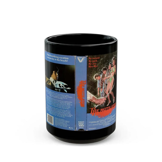 THE MUTILATOR (VHS COVER) - Black Coffee Mug 15oz - Go Mug Yourself