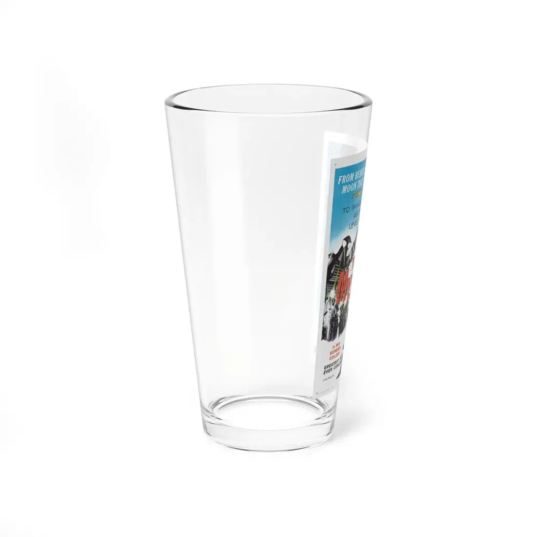 THE MYSTERIANS 1957 Movie Poster - Pint Glass 16oz - Go Mug Yourself