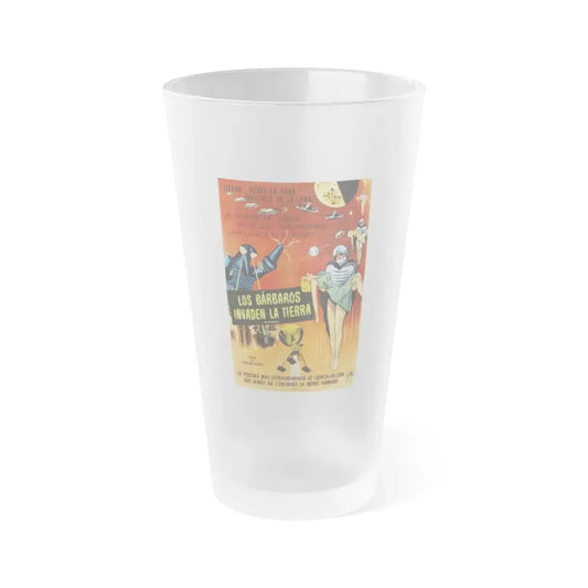 THE MYSTERIANS (2) 1957 Movie Poster - Frosted Pint Glass 16oz 16oz Frosted - Go Mug Yourself