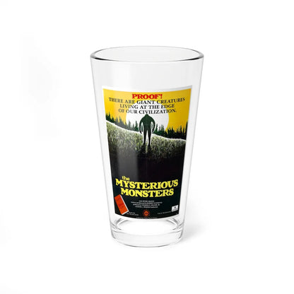 THE MYSTERIOUS MONSTERS 1975 Movie Poster - Pint Glass 16oz-16oz-Go Mug Yourself