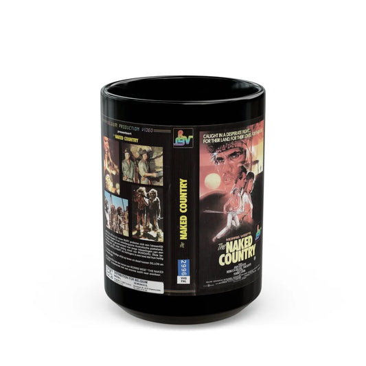 THE NAKED COUNTRY (VHS COVER) - Black Coffee Mug-15oz-Go Mug Yourself