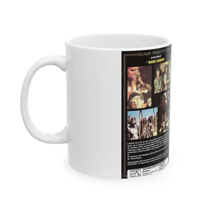 THE NAKED COUNTRY (VHS COVER) - White Coffee Mug - Go Mug Yourself