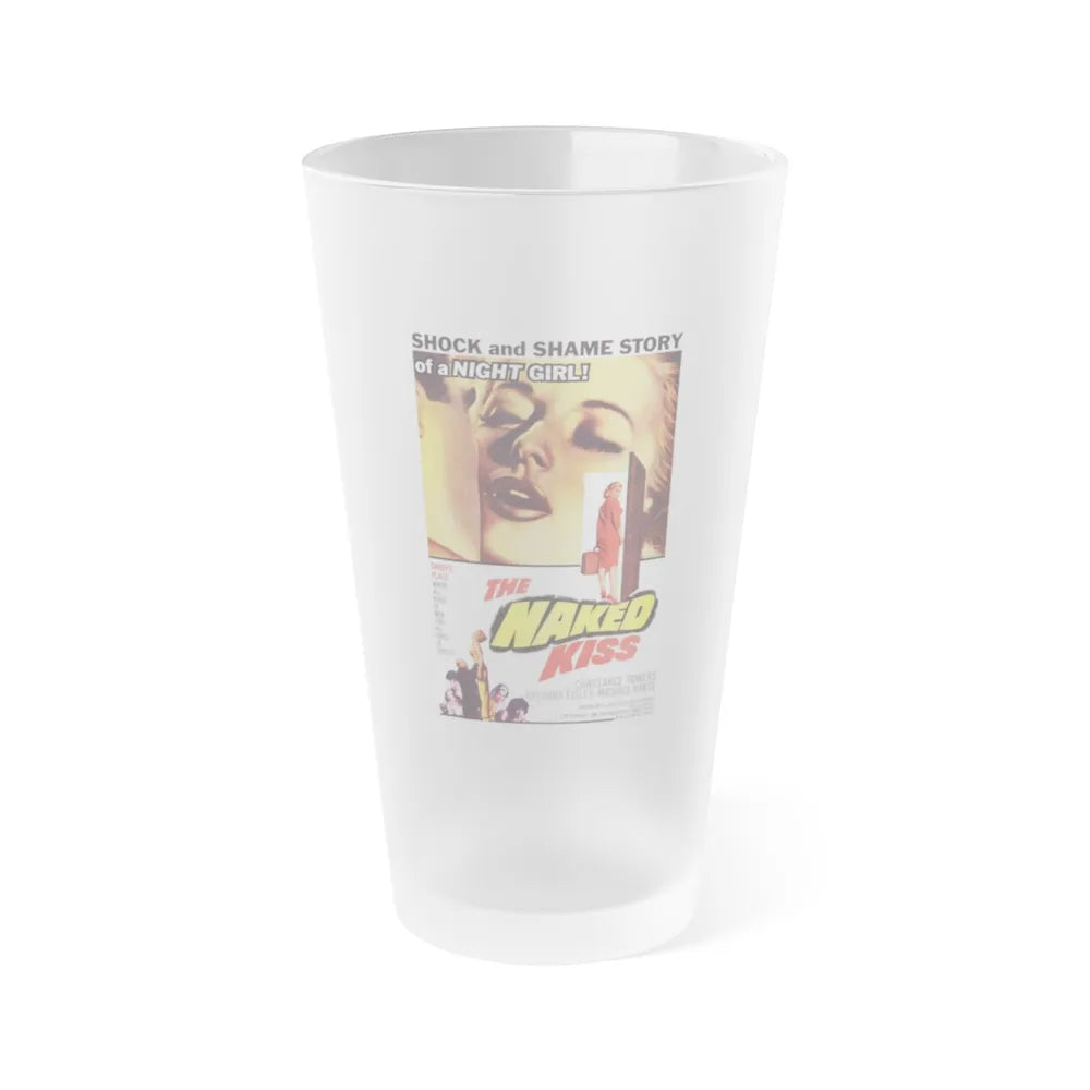 THE NAKED KISS 1964 Movie Poster - Frosted Pint Glass 16oz-Go Mug Yourself