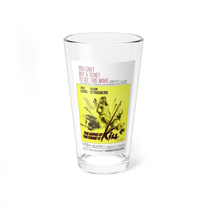 THE NAME OF THE GAME IS KILL 1968 Movie Poster - Pint Glass 16oz-16oz-Go Mug Yourself