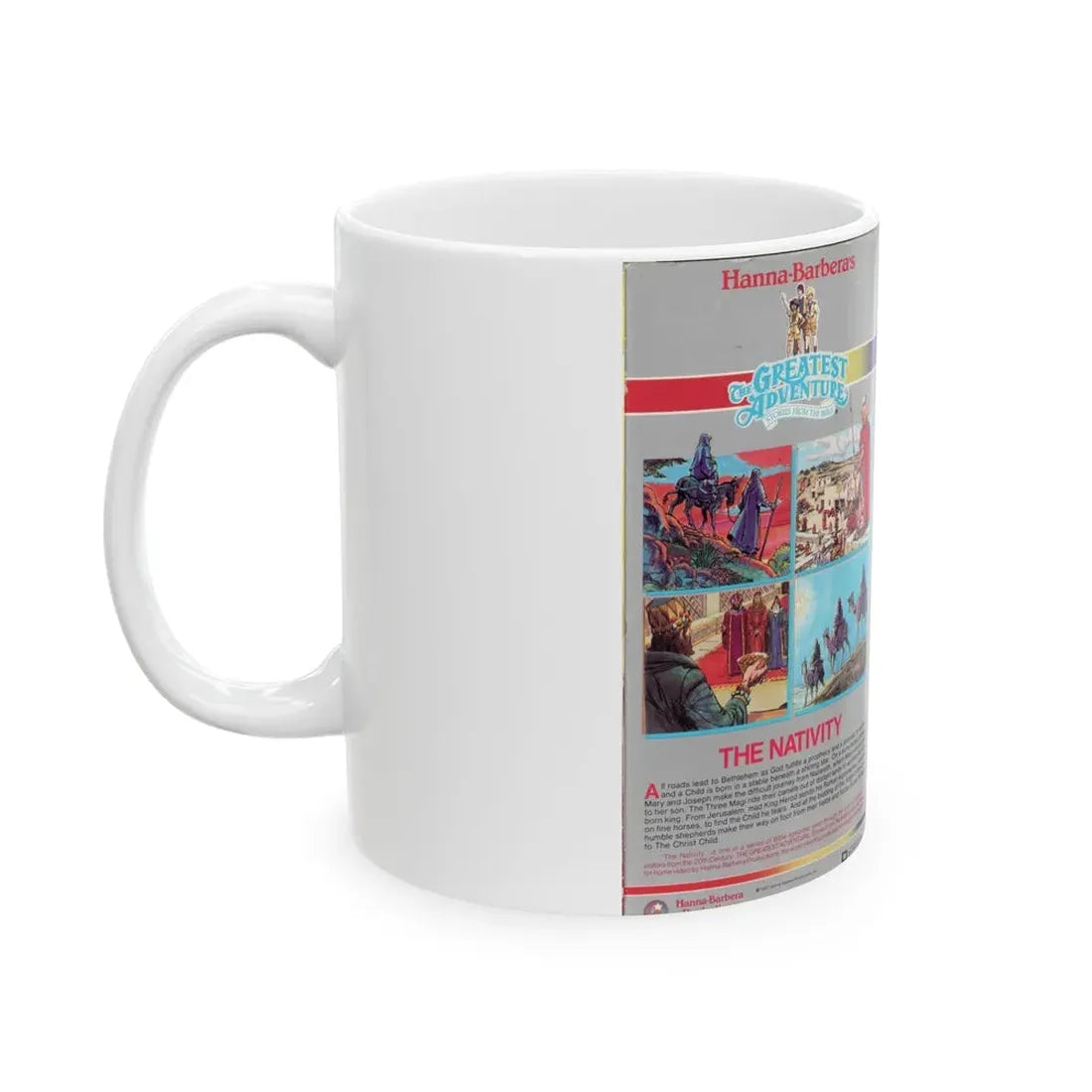 THE NATIVITY (VHS COVER) - White Coffee Mug - Go Mug Yourself