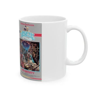 THE NATIVITY (VHS COVER) - White Coffee Mug - Go Mug Yourself