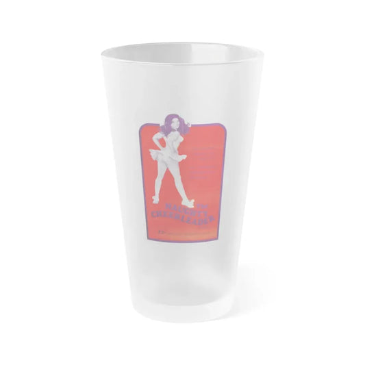 THE NAUGHTY CHEERLEADER 1970 Movie Poster - Frosted Pint Glass 16oz 16oz Frosted - Go Mug Yourself