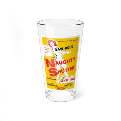 THE NAUGHTY SHUTTER 1963 Movie Poster - Pint Glass 16oz-16oz-Go Mug Yourself