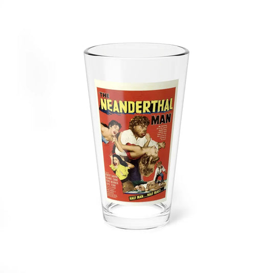 THE NEANDERTHAL MAN 1953 Movie Poster - Pint Glass 16oz-16oz-Go Mug Yourself