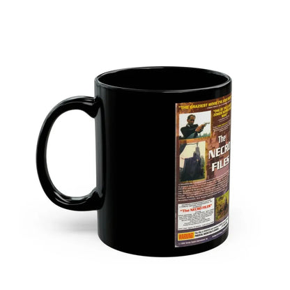 THE NECRO FILES (VHS COVER) - Black Coffee Mug - Go Mug Yourself
