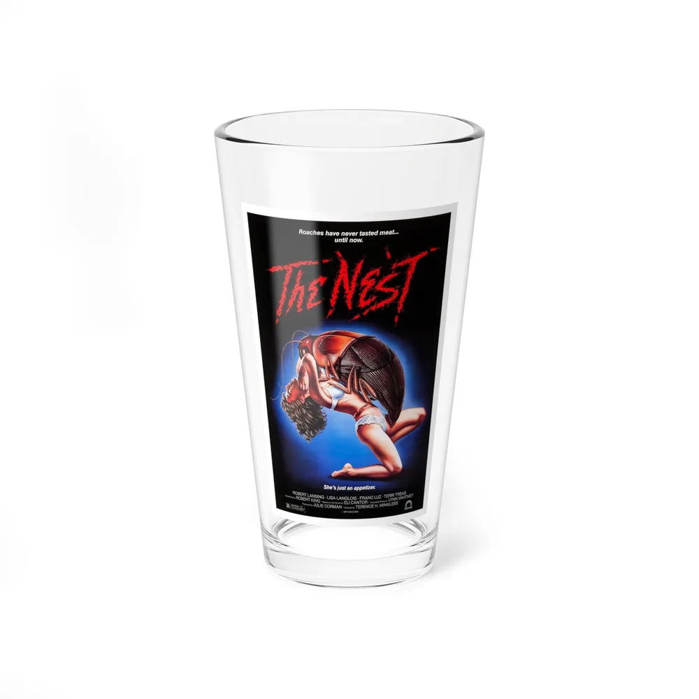 THE NEST 1987 Movie Poster - Pint Glass 16oz-16oz-Go Mug Yourself