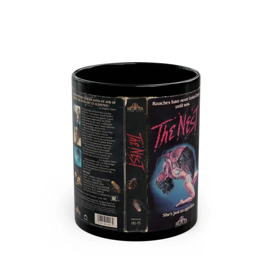 THE NEST (VHS COVER) - Black Coffee Mug 11oz - Go Mug Yourself