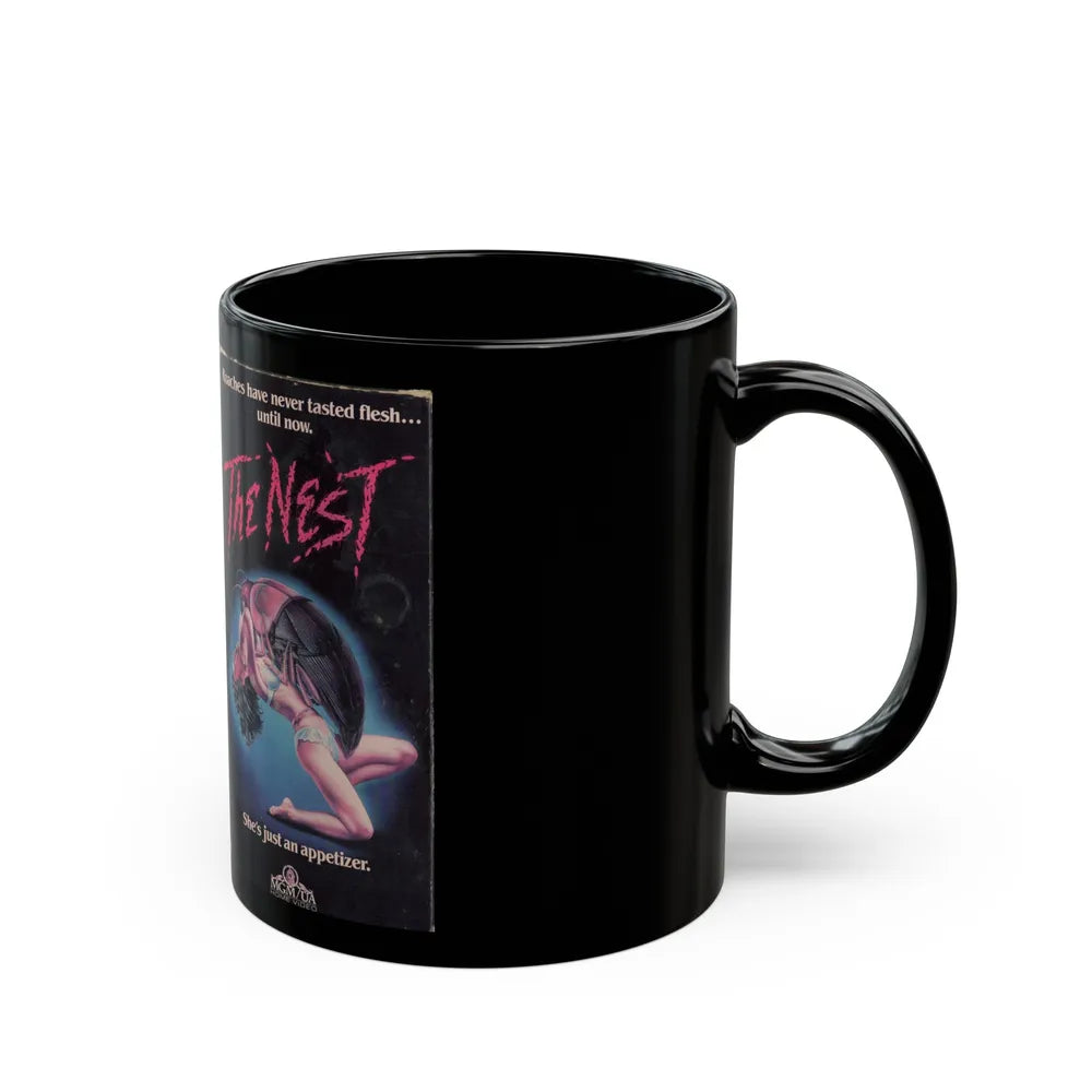 THE NEST (VHS COVER) - Black Coffee Mug-Go Mug Yourself