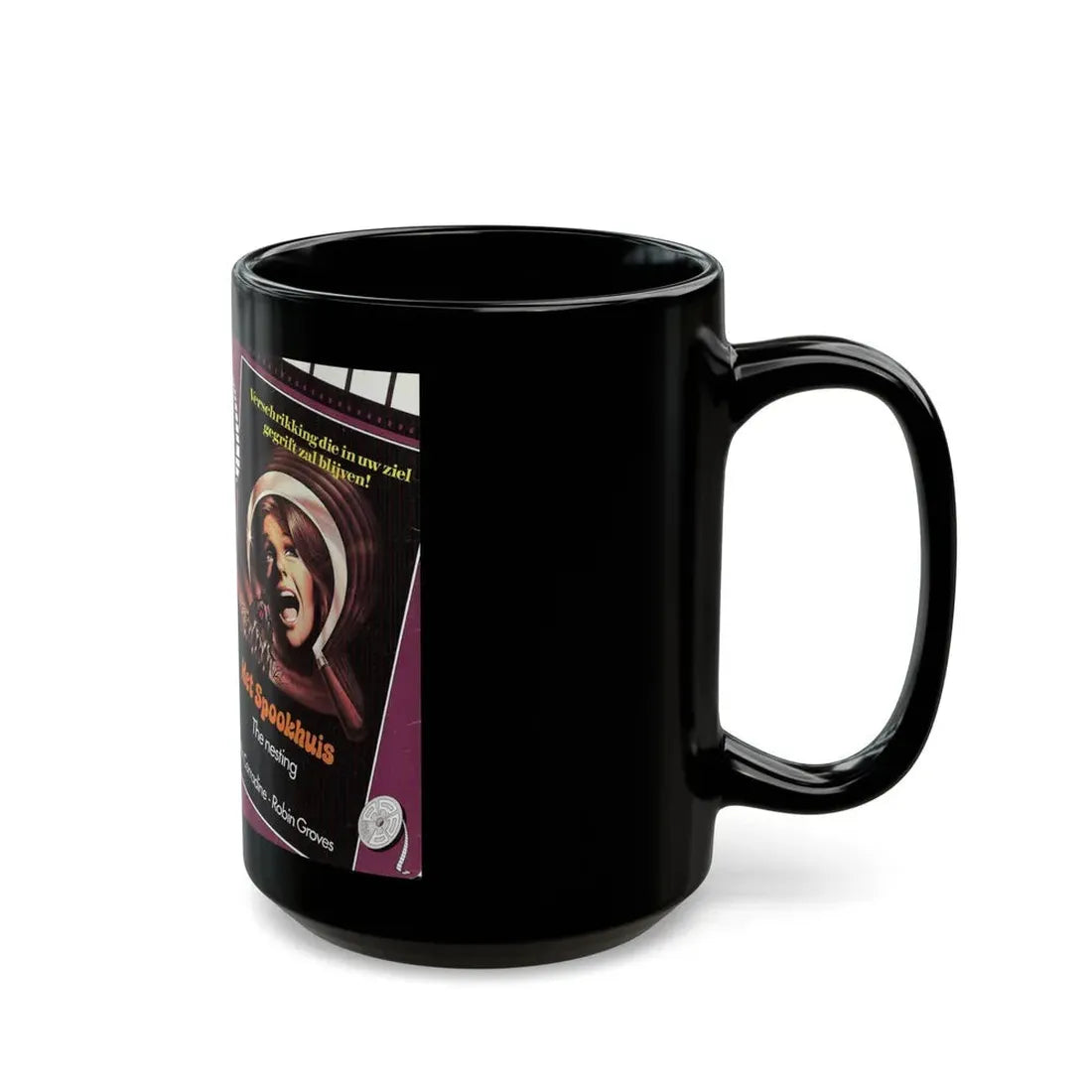 THE NESTING GERMAN (VHS COVER) - Black Coffee Mug - Go Mug Yourself