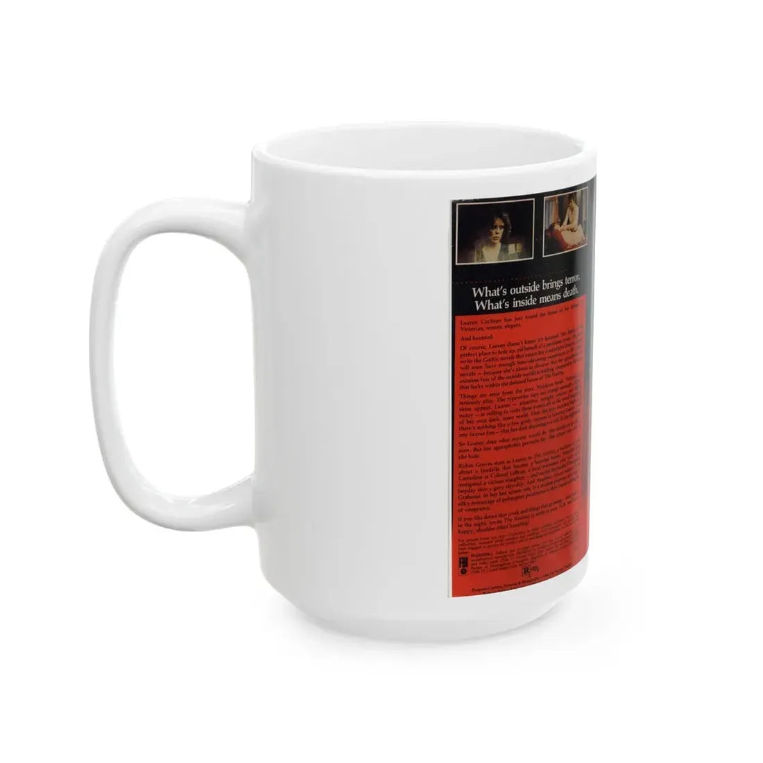 THE NESTING (VHS COVER) - White Coffee Mug - Go Mug Yourself