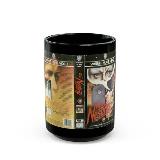 THE NESTING WARNER HOME VIDEO (VHS COVER) - Black Coffee Mug 15oz - Go Mug Yourself