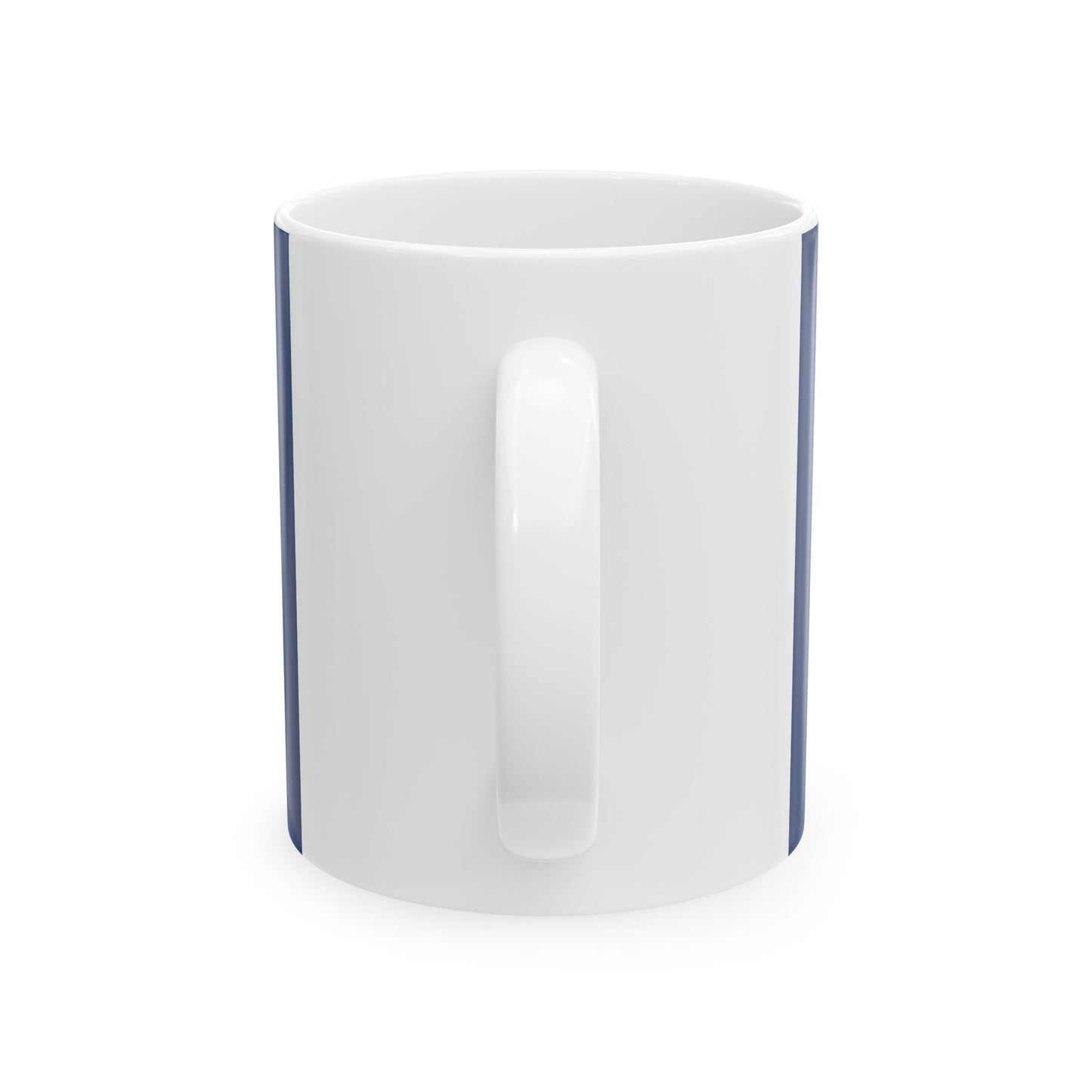 The new 2024 version of the Utah Historic State Flag or U.S.S. Utah version (United States) White Coffee Mug-Go Mug Yourself