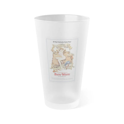 THE NEW ADVENTURES OF SNOW WHITE 1969 Movie Poster - Frosted Pint Glass 16oz-Go Mug Yourself