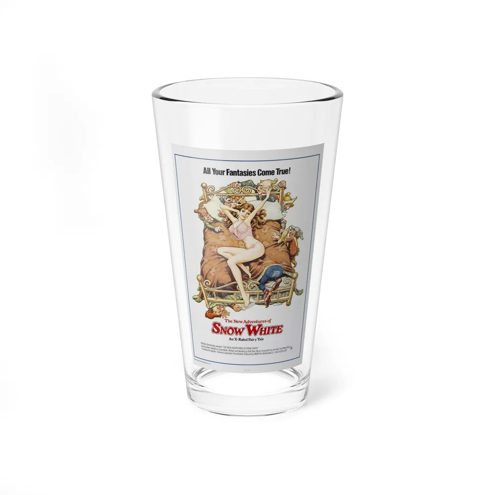 THE NEW ADVENTURES OF SNOW WHITE 1969 Movie Poster - Pint Glass 16oz-16oz-Go Mug Yourself