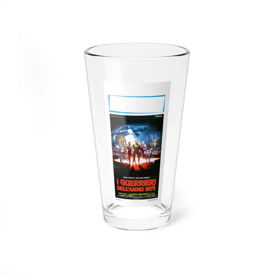 THE NEW GLADIATORS (ITALIAN) 1984 Movie Poster - Pint Glass 16oz-16oz-Go Mug Yourself