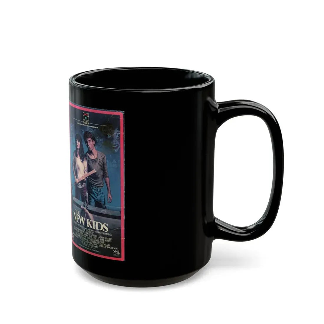 THE NEW KIDS (VHS COVER) - Black Coffee Mug - Go Mug Yourself