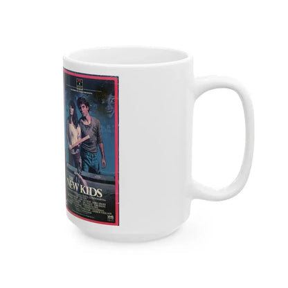 THE NEW KIDS (VHS COVER) - White Coffee Mug - Go Mug Yourself