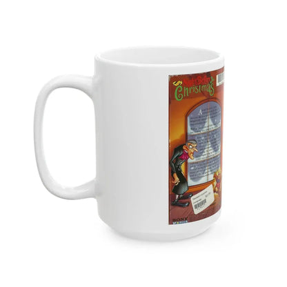 THE NIGHT BEFORE CHRISTMAS (VHS COVER) - White Coffee Mug - Go Mug Yourself