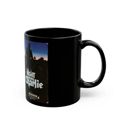 THE NIGHT BRINGS CHARLIE (VHS COVER) - Black Coffee Mug - Go Mug Yourself