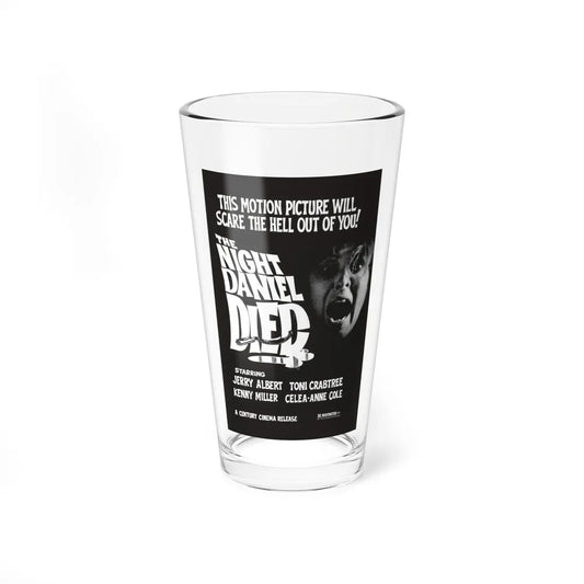 THE NIGHT DANIEL DIED (BLOOD STALKERS) 1976 Movie Poster - Pint Glass 16oz-16oz-Go Mug Yourself