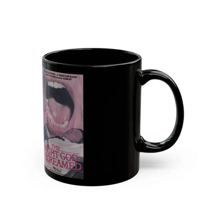 THE NIGHT GOD SCREAMED (VHS COVER) - Black Coffee Mug - Go Mug Yourself