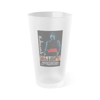 THE NIGHT STALKER 1987 Movie Poster - Frosted Pint Glass 16oz Default Title - Go Mug Yourself